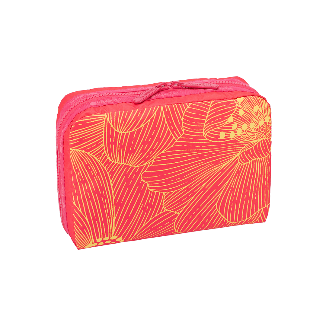 LeSportsac Summer Garden Extra Large Rectangular Cosmetic Pouch