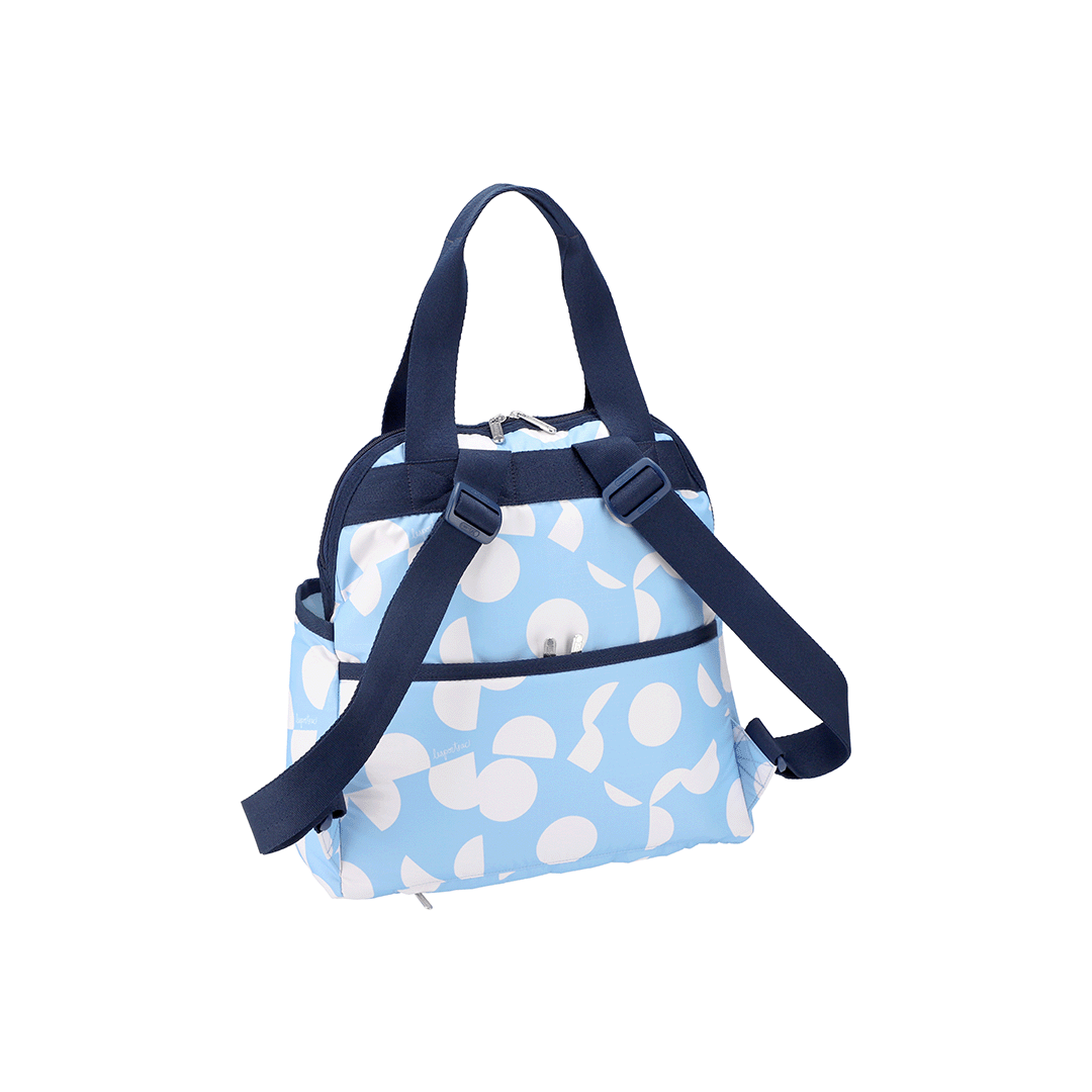 Geometric Sky Double Trouble Backpack