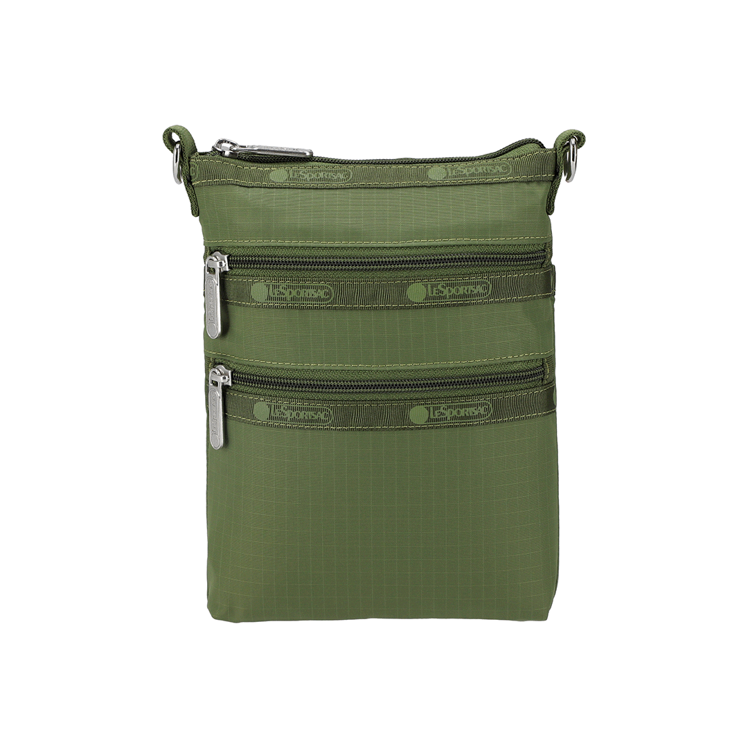 Olive 3 Zip Crossbody Bag