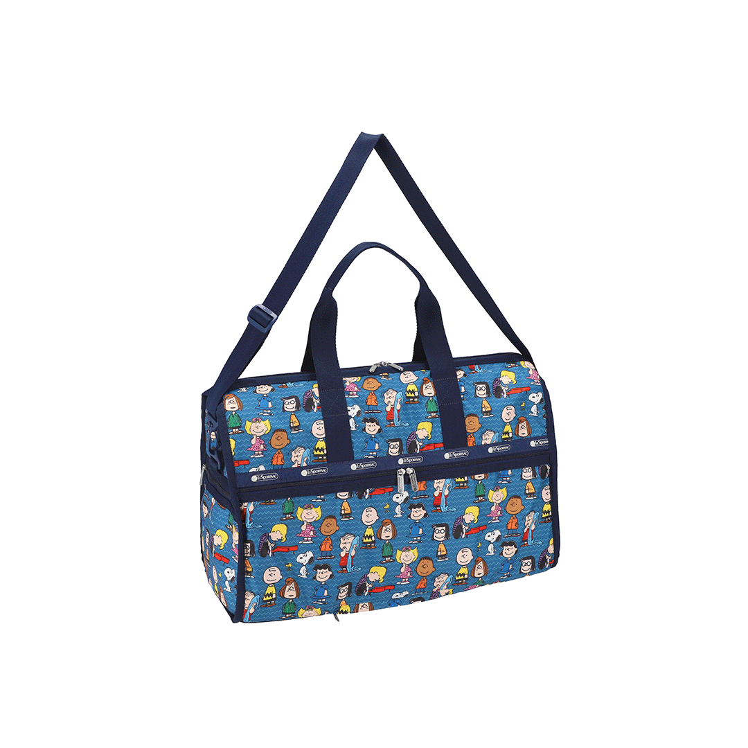 Peanuts Gang Deluxe Large Weekender Travel Bag