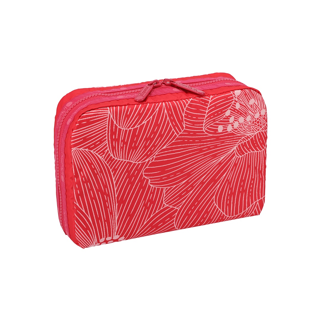 LeSportsac Summer Garden Extra Large Rectangular Cosmetic Pouch