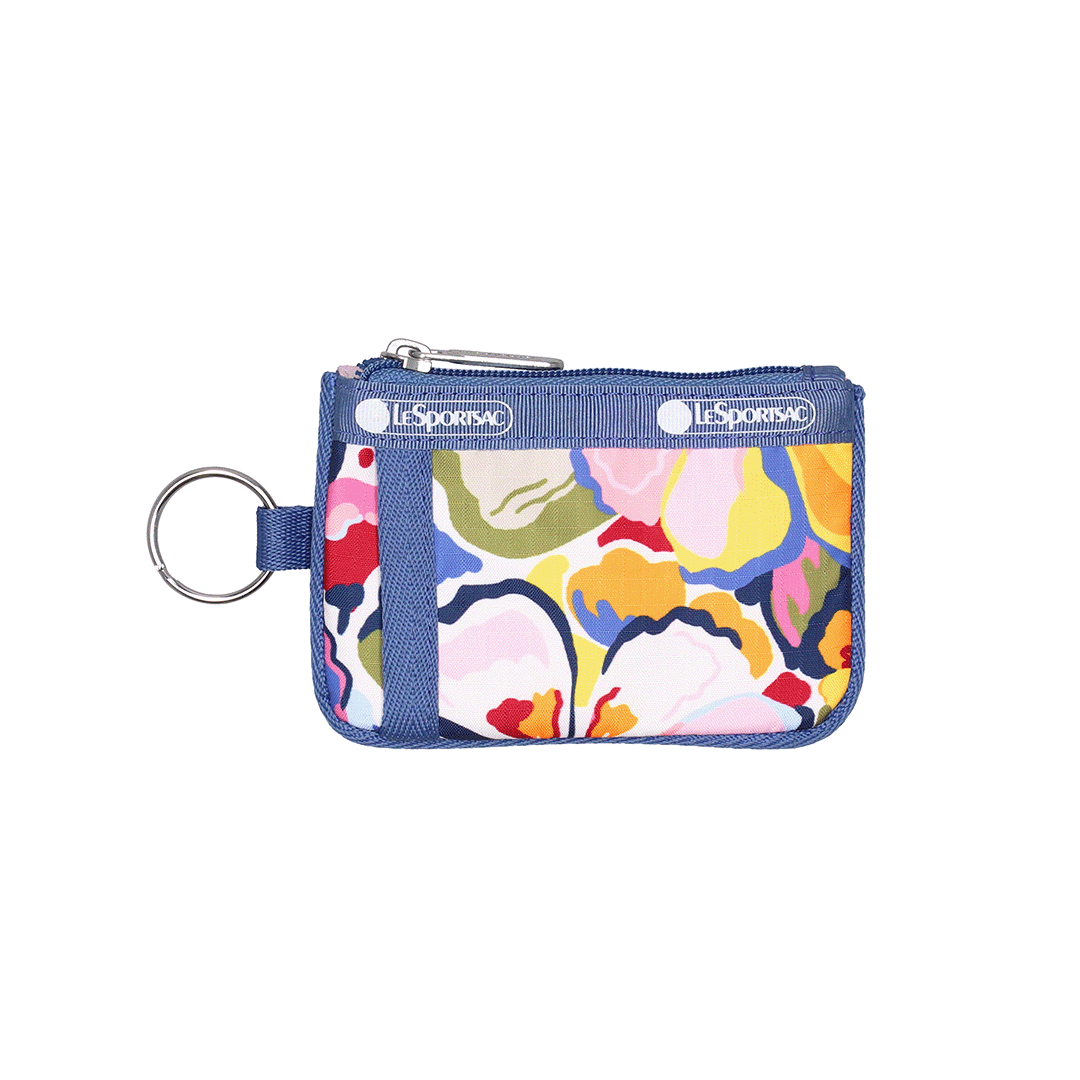 Autumn Floral Key Card Holder Pouch
