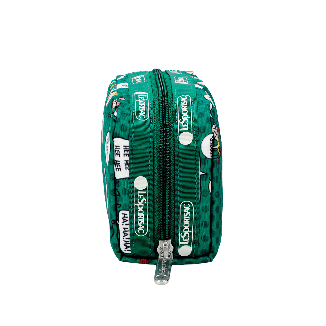 Peanut Pals Green Rectangular Cosmetic Pouch