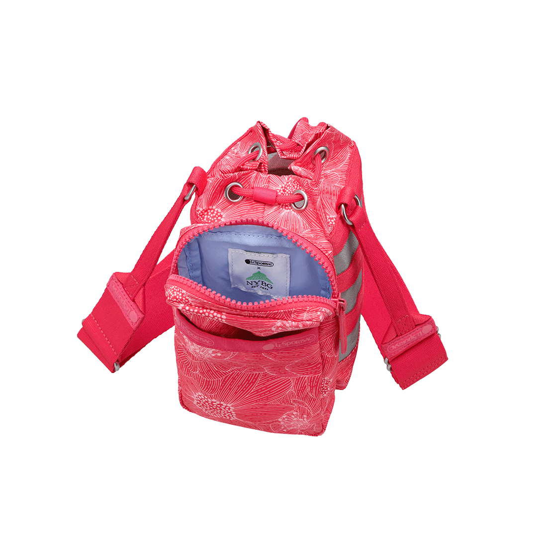 Summer Garden Flower Small Utility Crossbody Bag