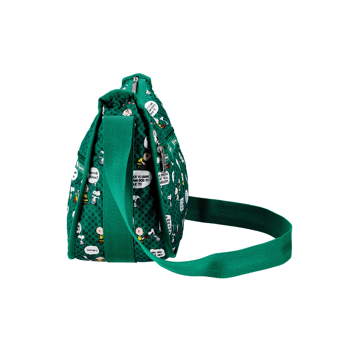 Peanut Pals Green Classic Hobo Bag