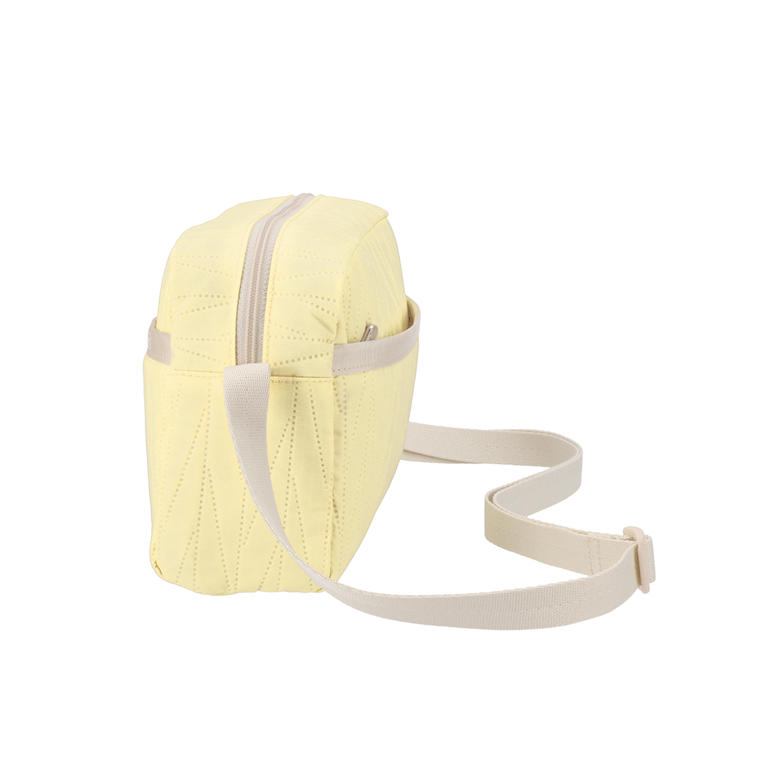 Citron Deboss Daniella Crossbody Bag