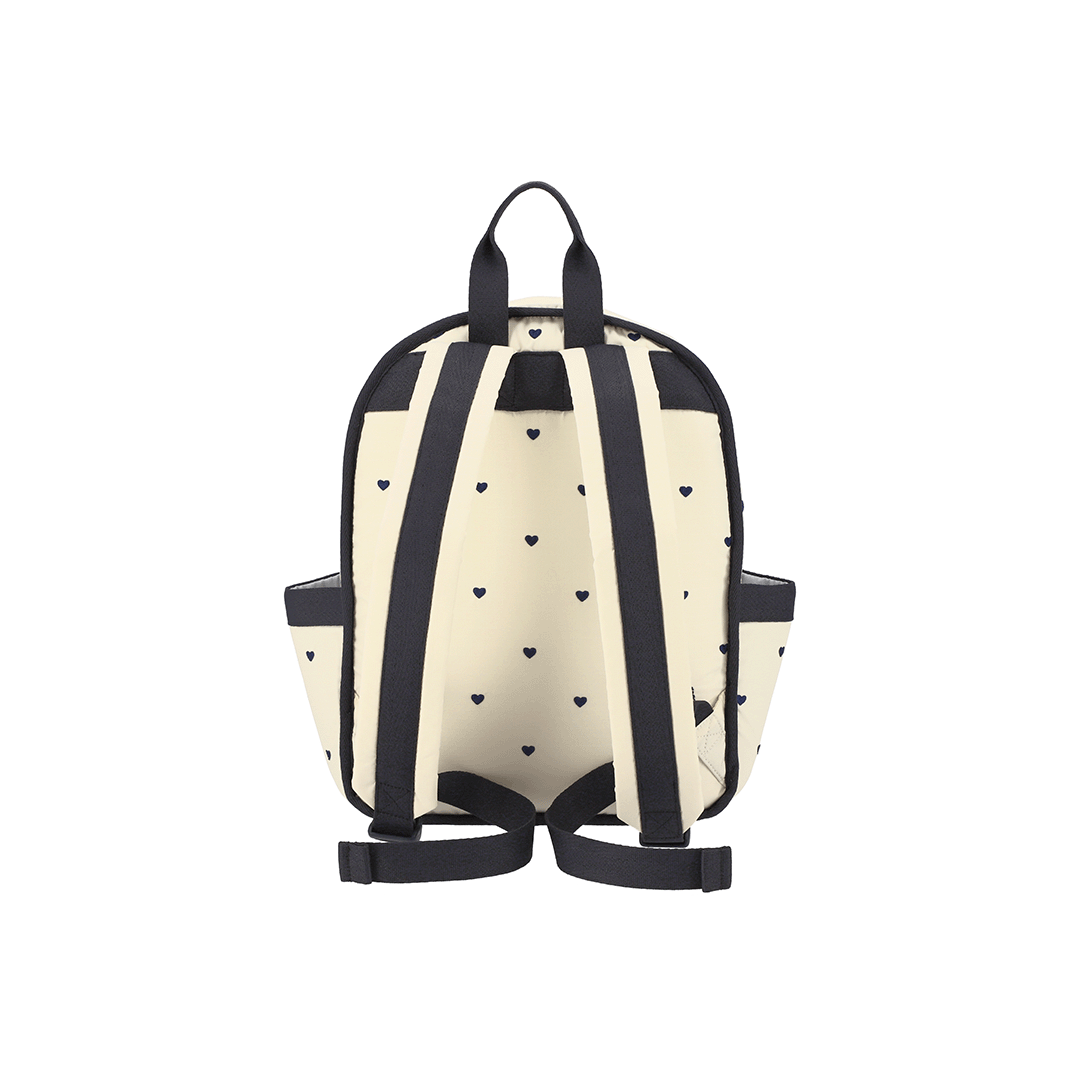 Navy Swiss Heart Route Small Backpack