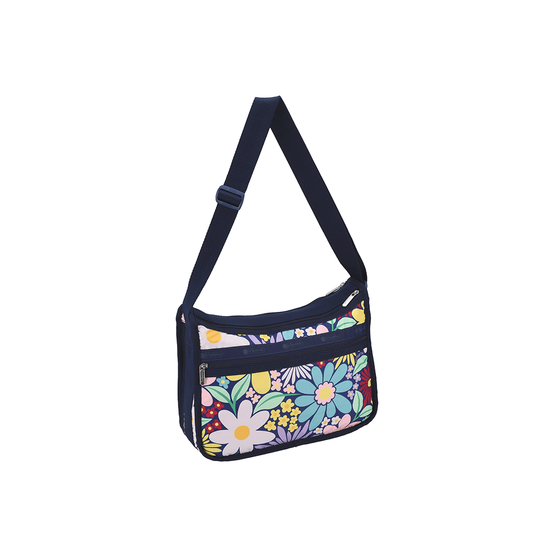 Flower Pop Deluxe Everyday Hobo Bag