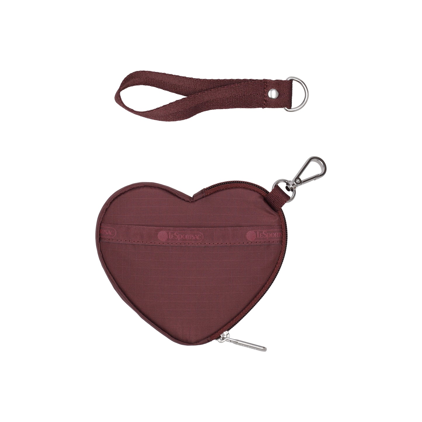Heart Wristlet Deep Cherry