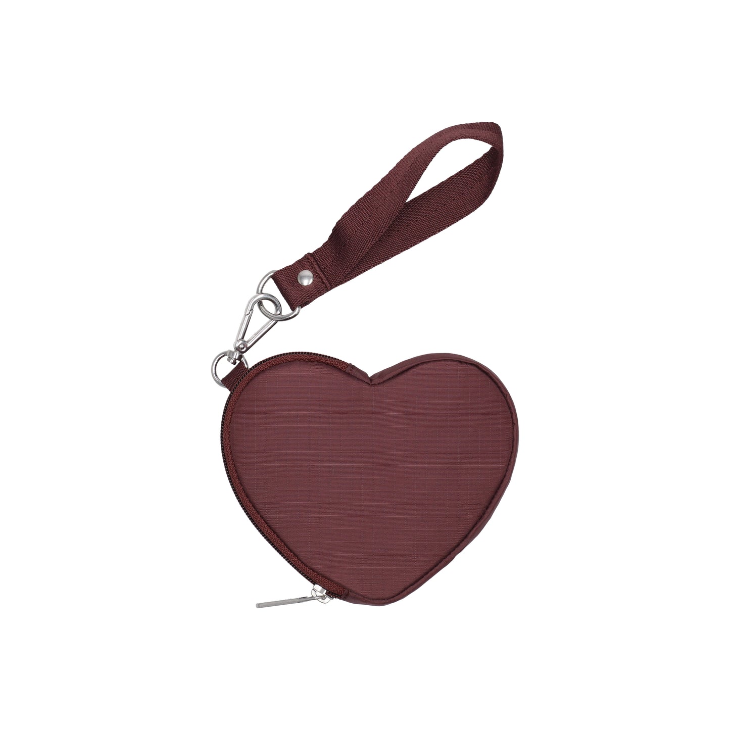 Heart Wristlet Deep Cherry