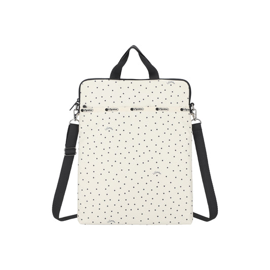 N/S Laptop Bag Playful Dots