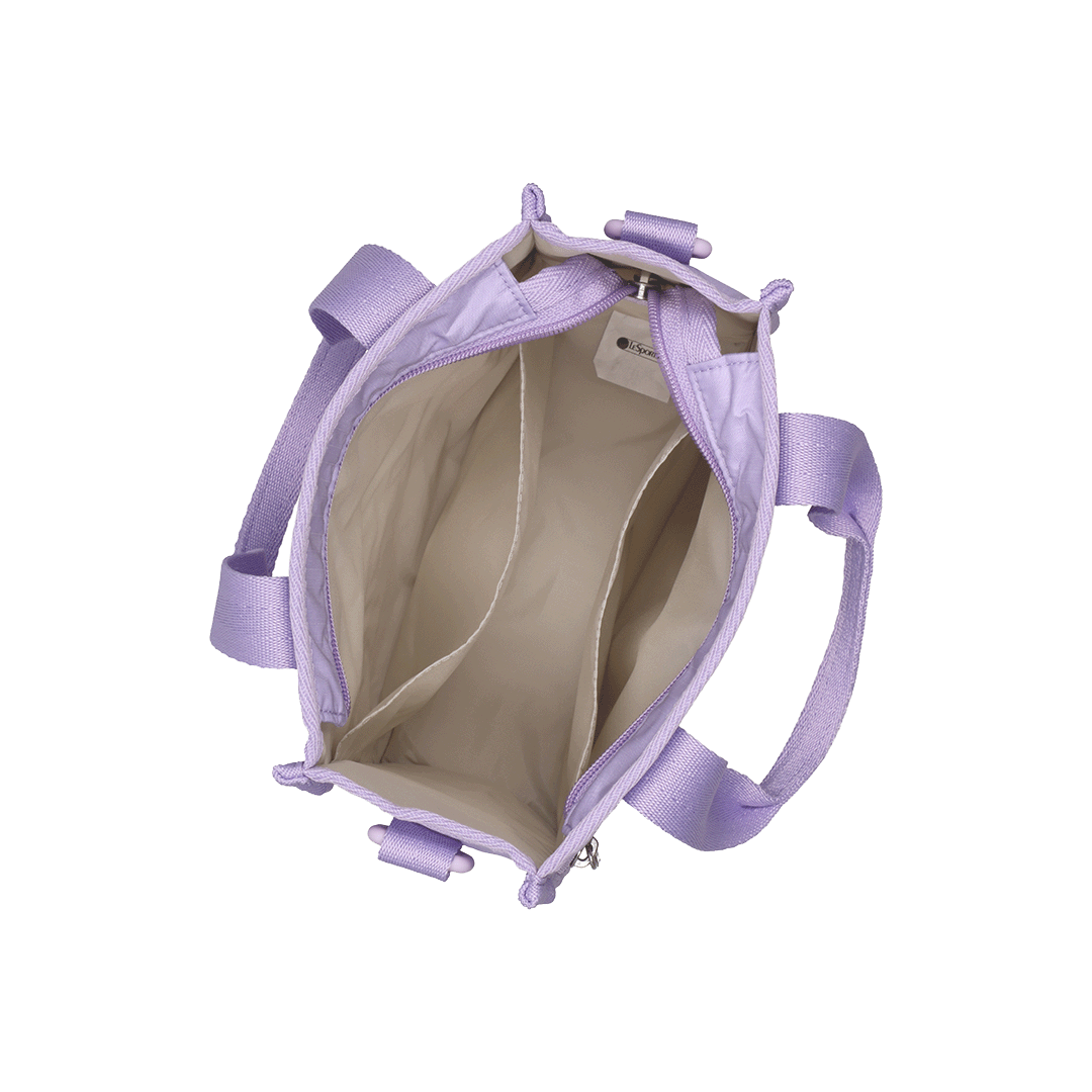 Lavender Mini N/S Tote Bag
