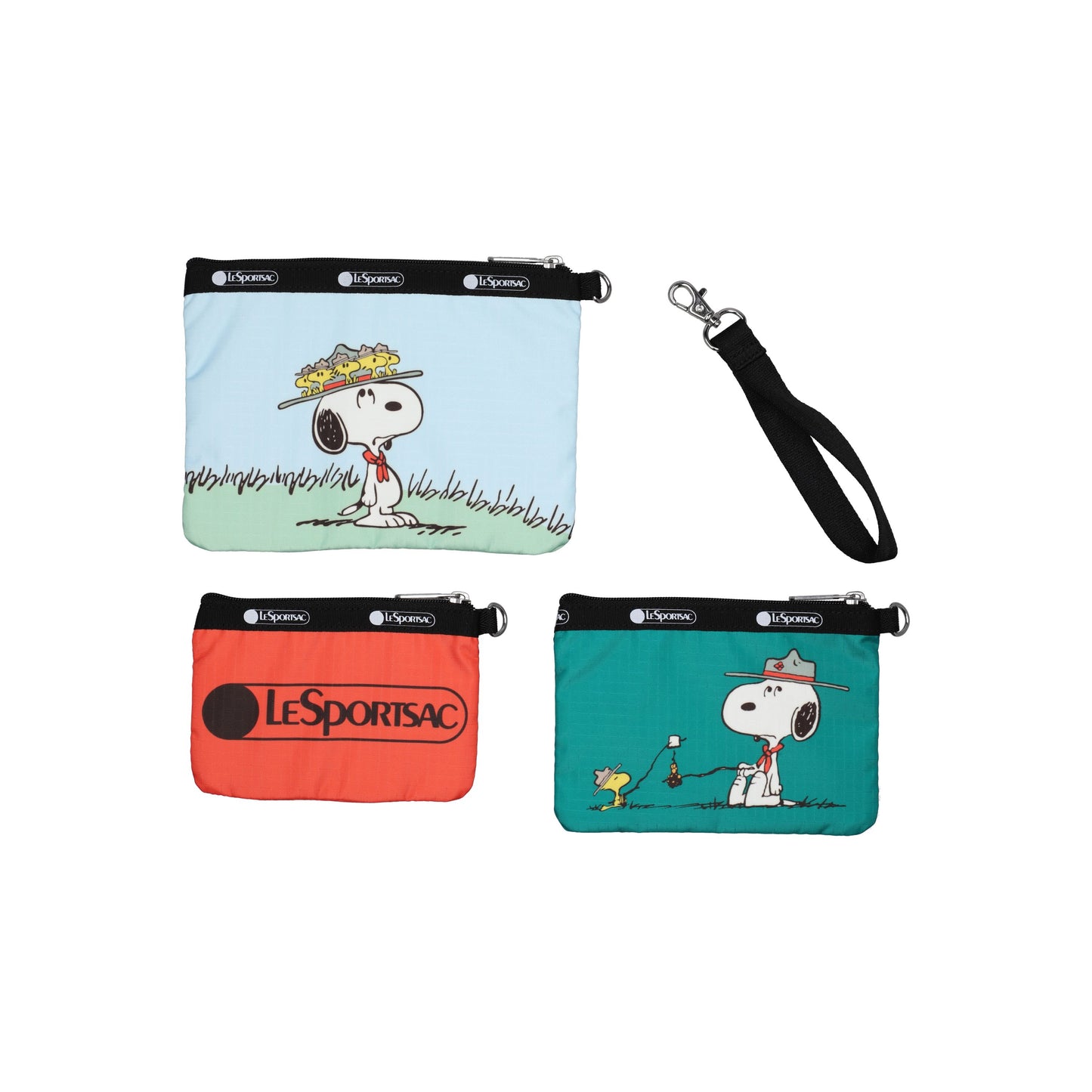 Beagle Scout Wristlet Pouch Set