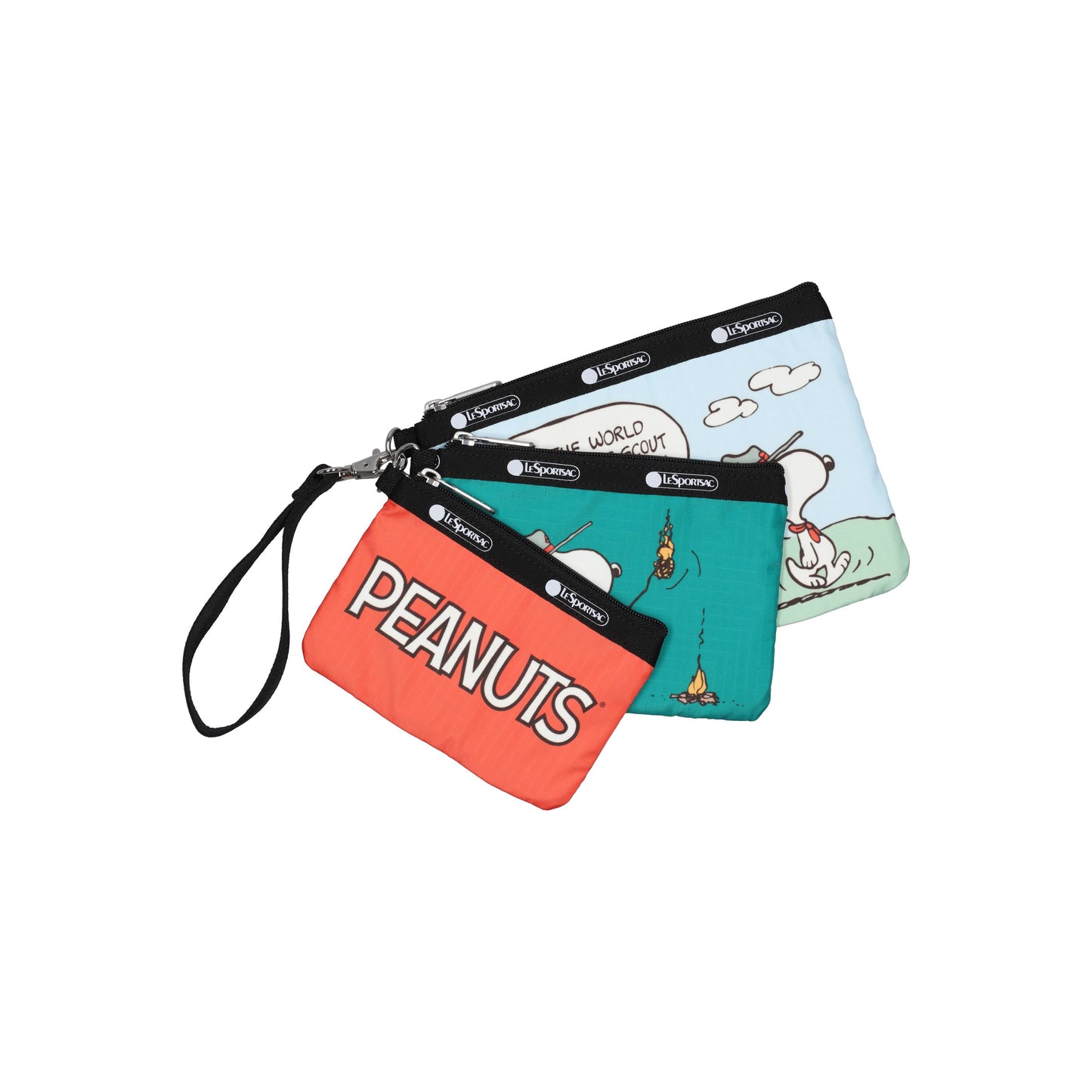 Beagle Scout Wristlet Pouch Set