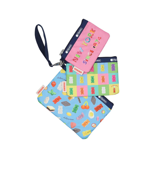 Lesportsac x Haribo Wristlet Pouch Set Haribo NYC Wristlet