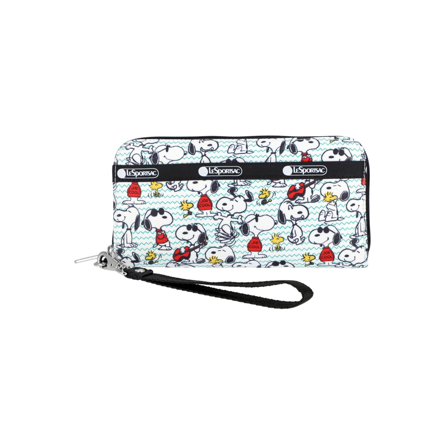 Snoopy and Woodstock Tech Wallet Wristlet