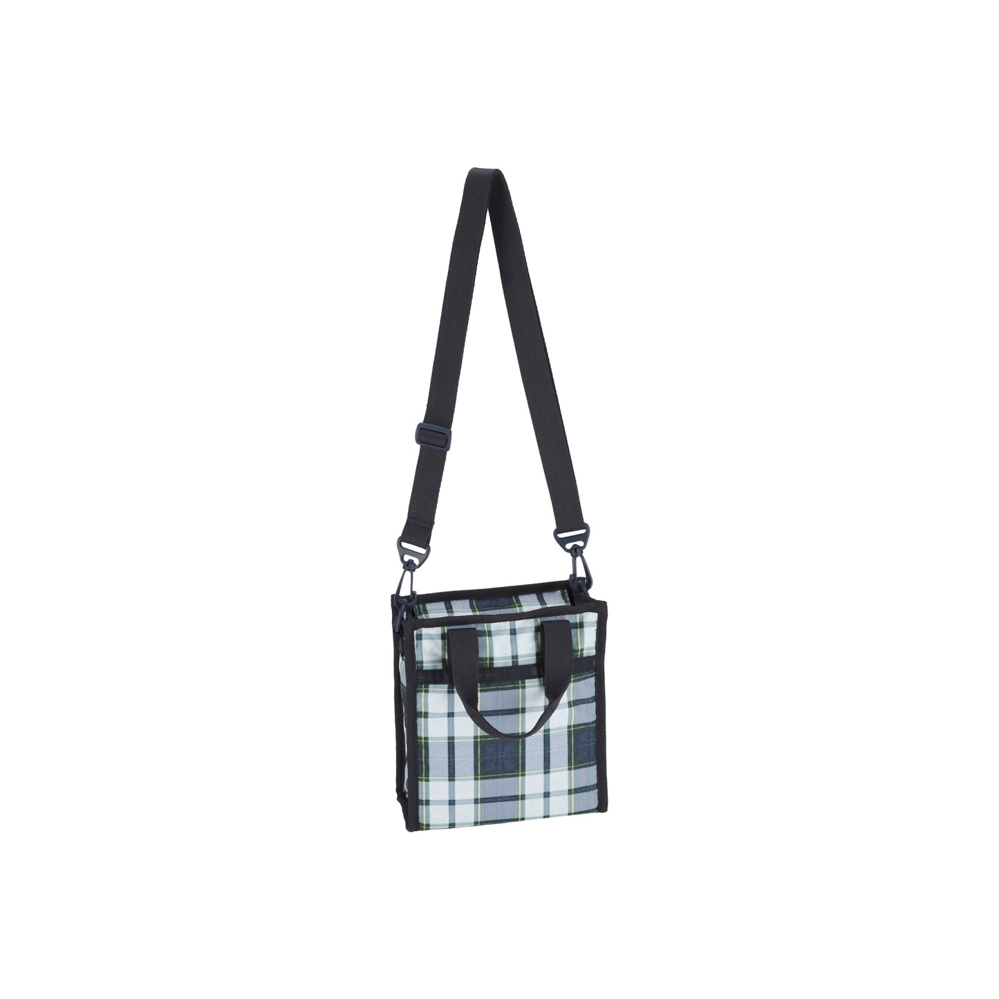 Deep Blue Tartan Mini N/S Tote