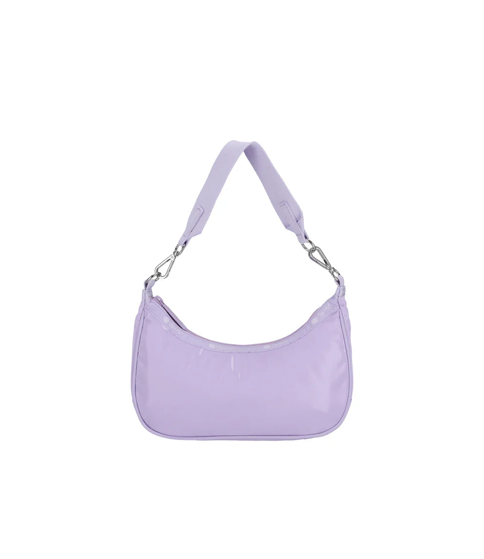 Small Convertible Hobo Lilac Shine