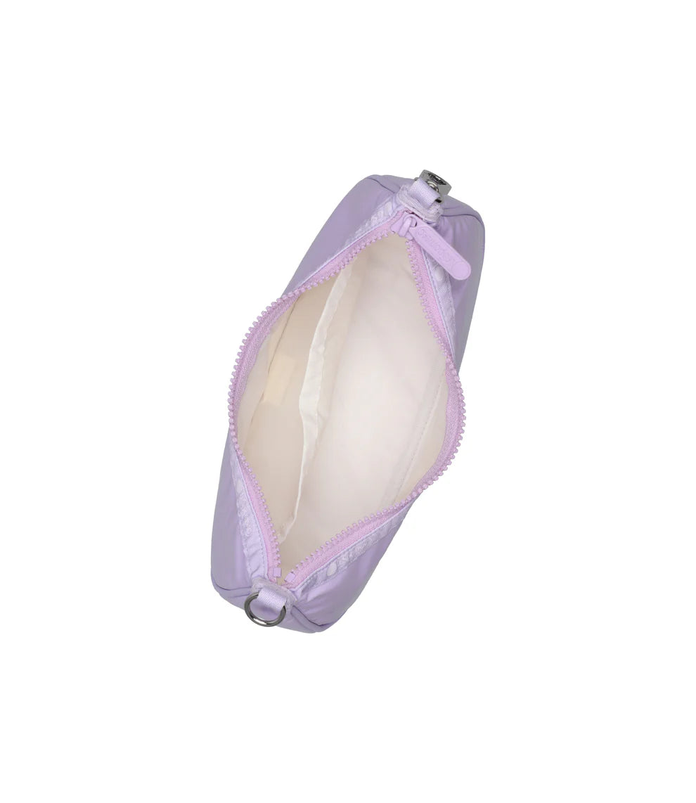 Small Convertible Hobo Lilac Shine