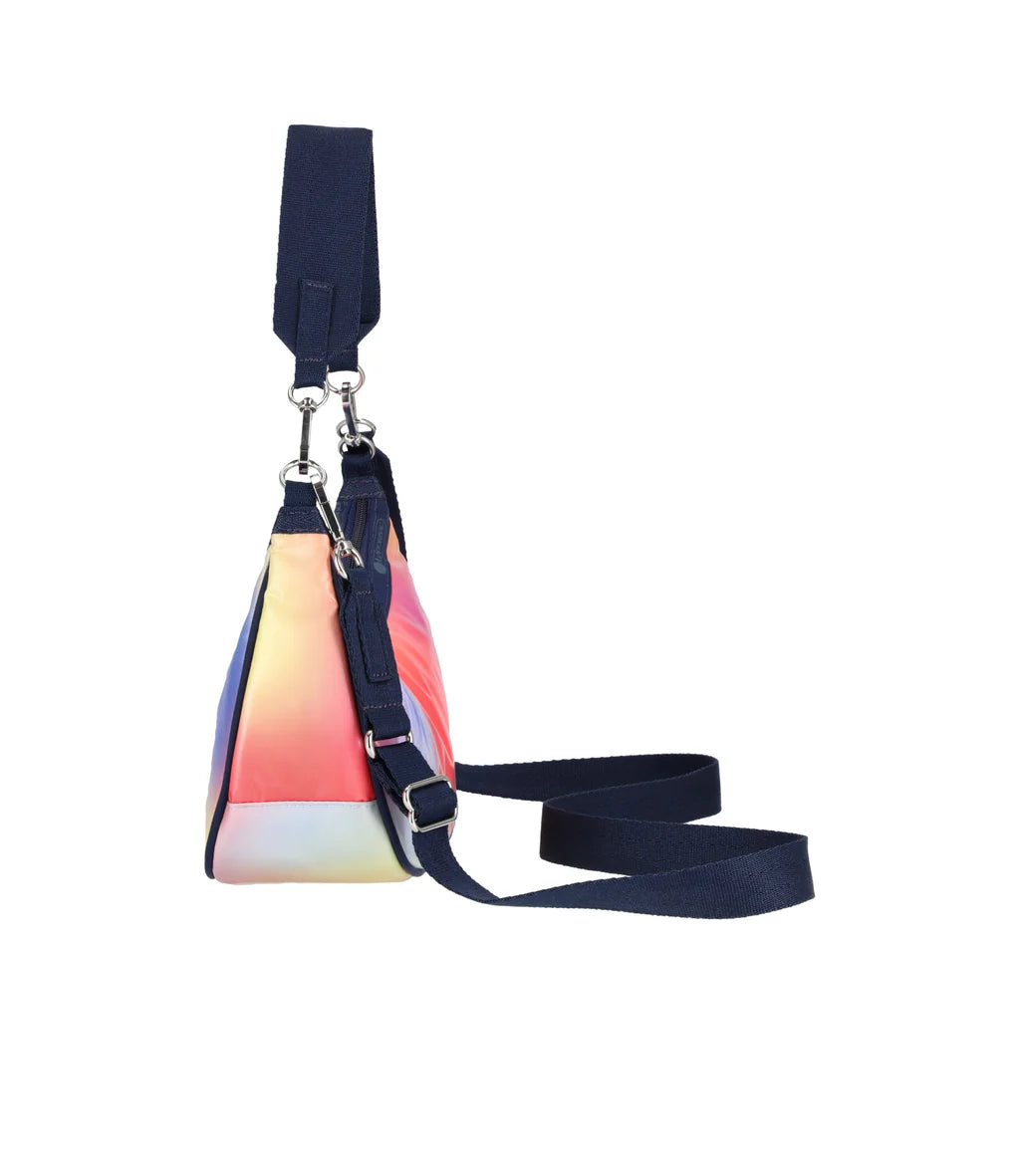 Small Convertible Hobo Multi Gradient Shine