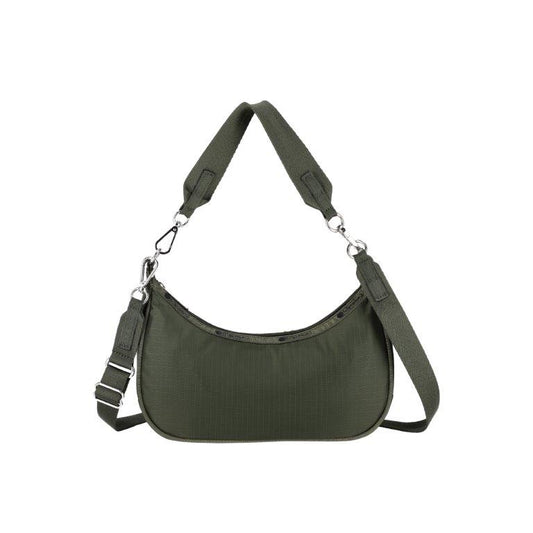 Small Convertible Hobo Dark Olive