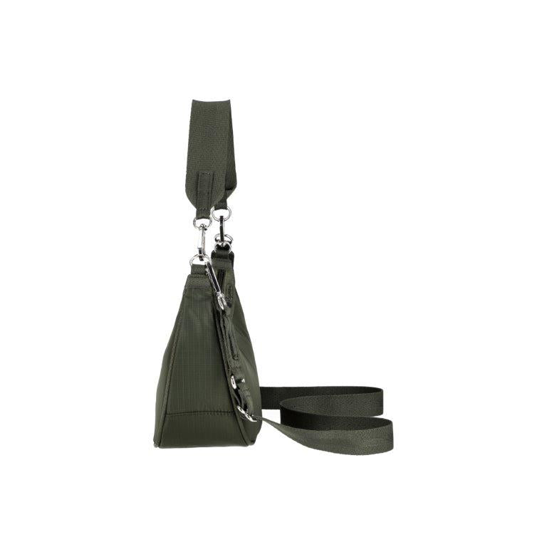 Small Convertible Hobo Dark Olive