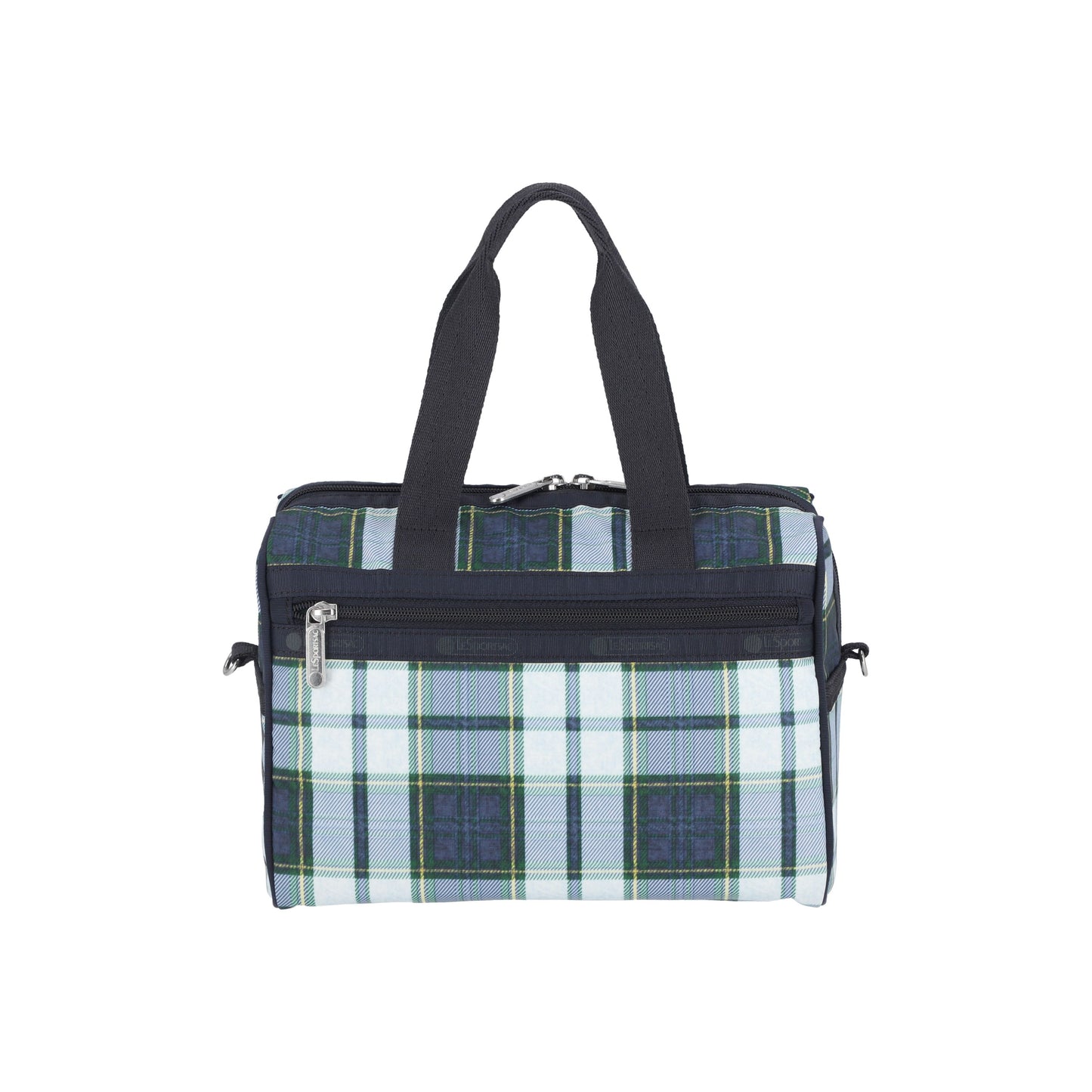 Deep Blue Tartan Everyday SM Satchel