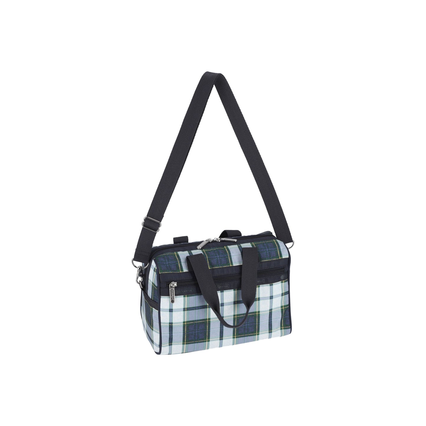 Deep Blue Tartan Everyday SM Satchel