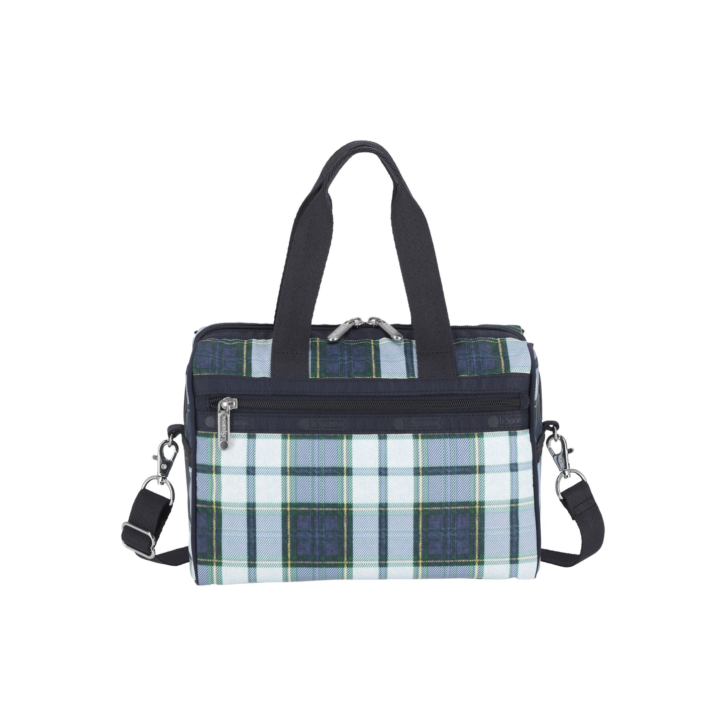 Deep Blue Tartan Everyday SM Satchel