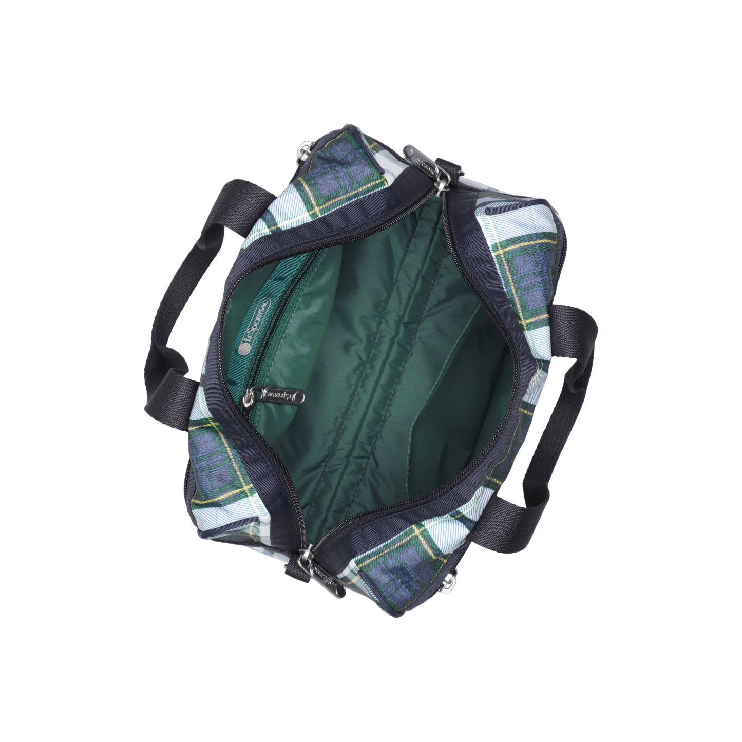 Deep Blue Tartan Everyday SM Satchel