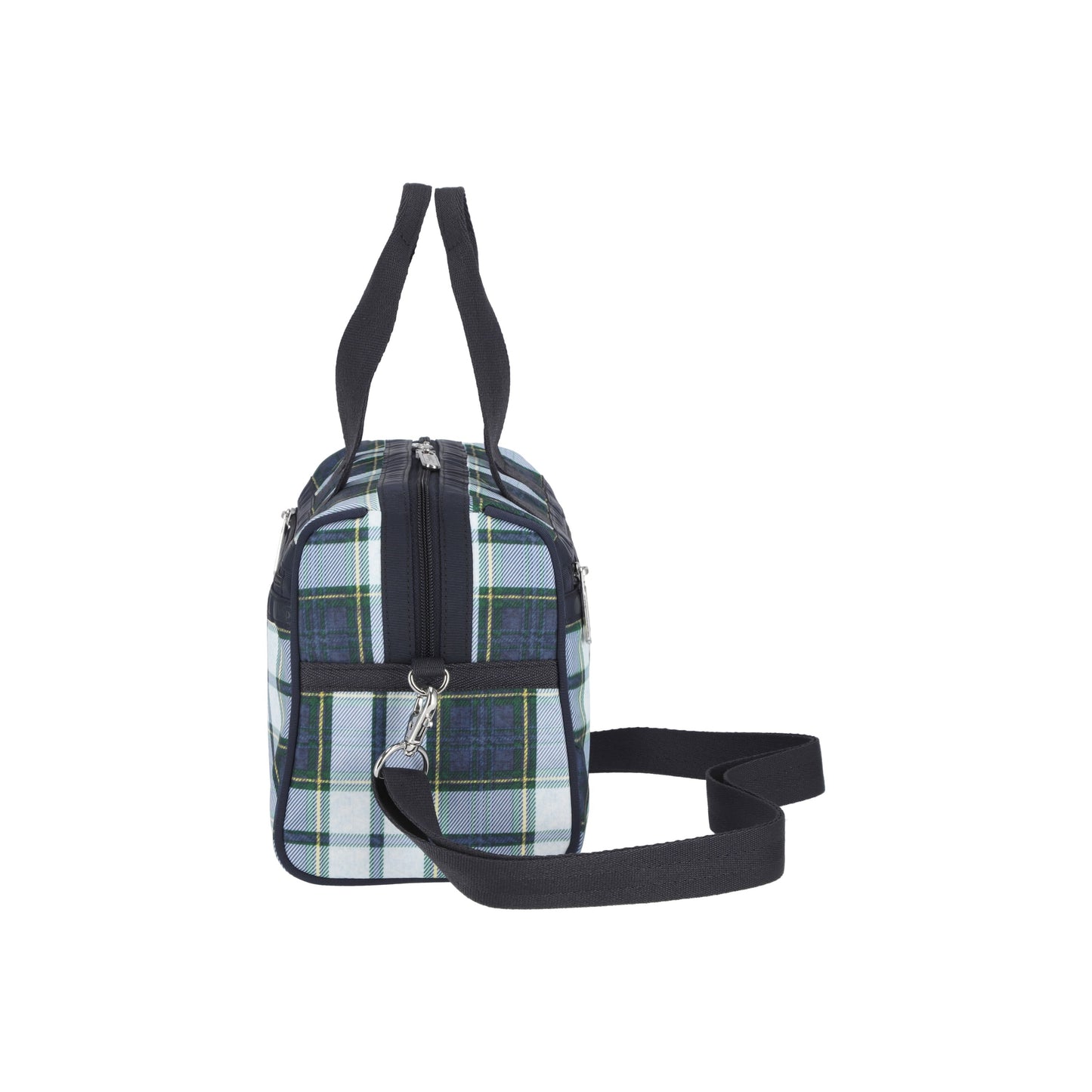 Deep Blue Tartan Everyday SM Satchel