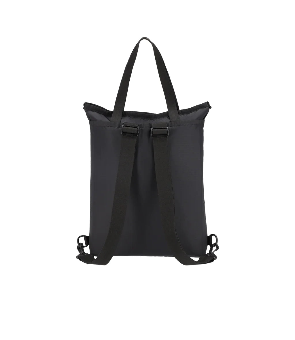Everyday Top Handle Backpack Recycled Black