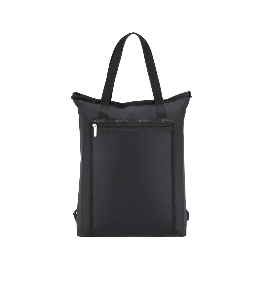 Everyday Top Handle Backpack Recycled Black