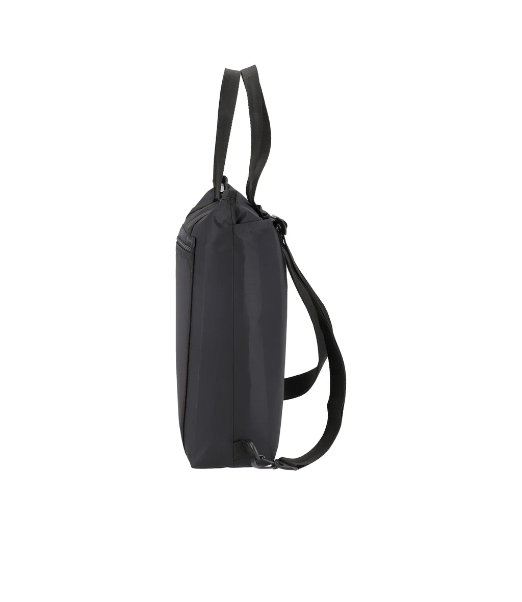 Everyday Top Handle Backpack Recycled Black