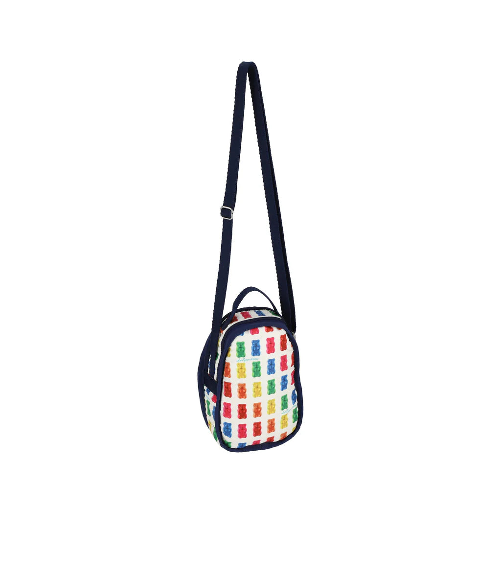 Lesportsac x Haribo Micro Shoulder Bag Haribo Gummy Bears Navy