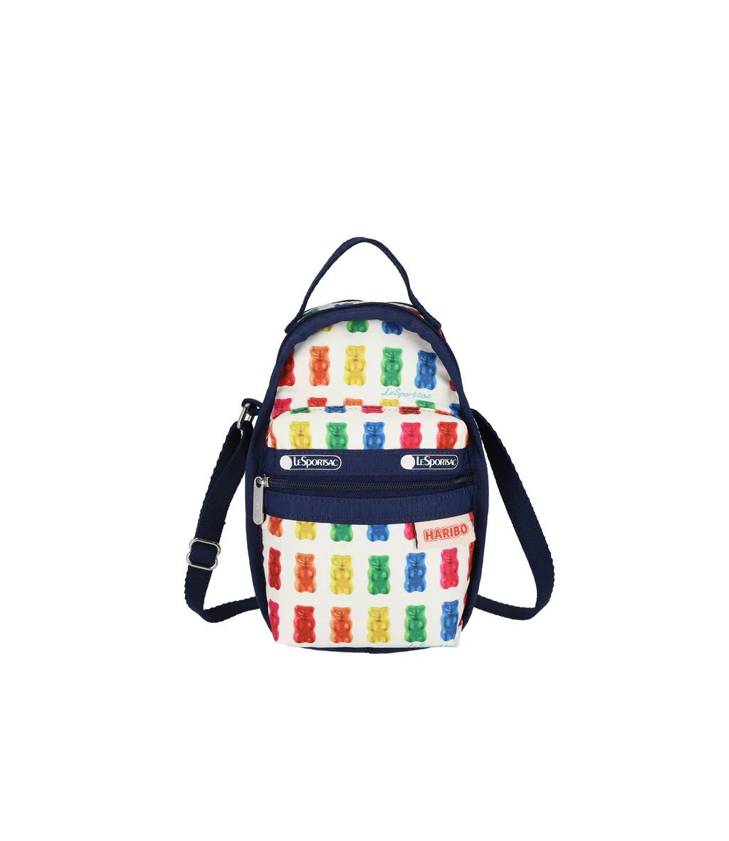 Lesportsac x Haribo Micro Shoulder Bag Haribo Gummy Bears Navy