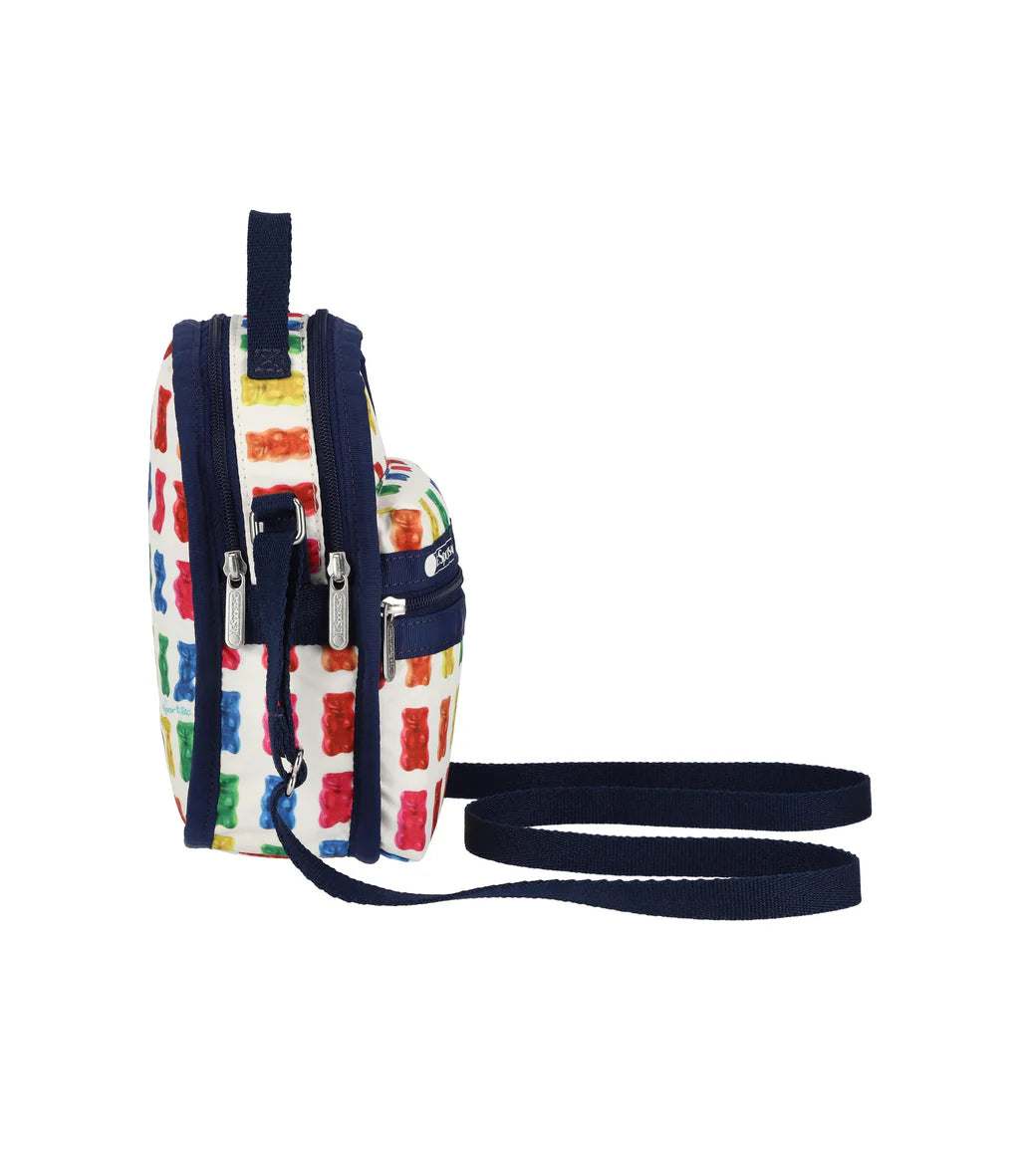 Lesportsac x Haribo Micro Shoulder Bag Haribo Gummy Bears Navy