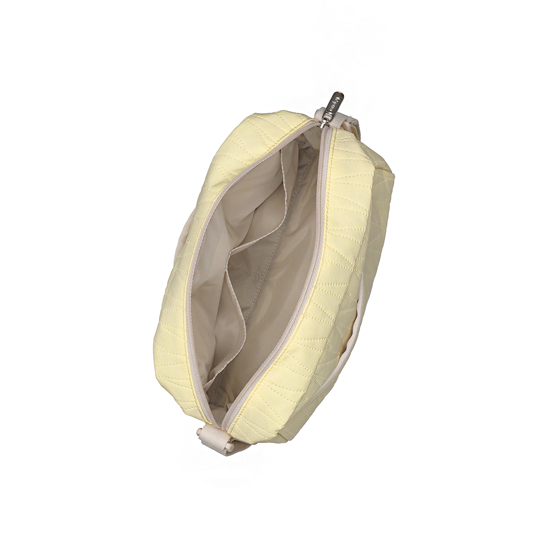 Citron Deboss Daniella Crossbody Bag
