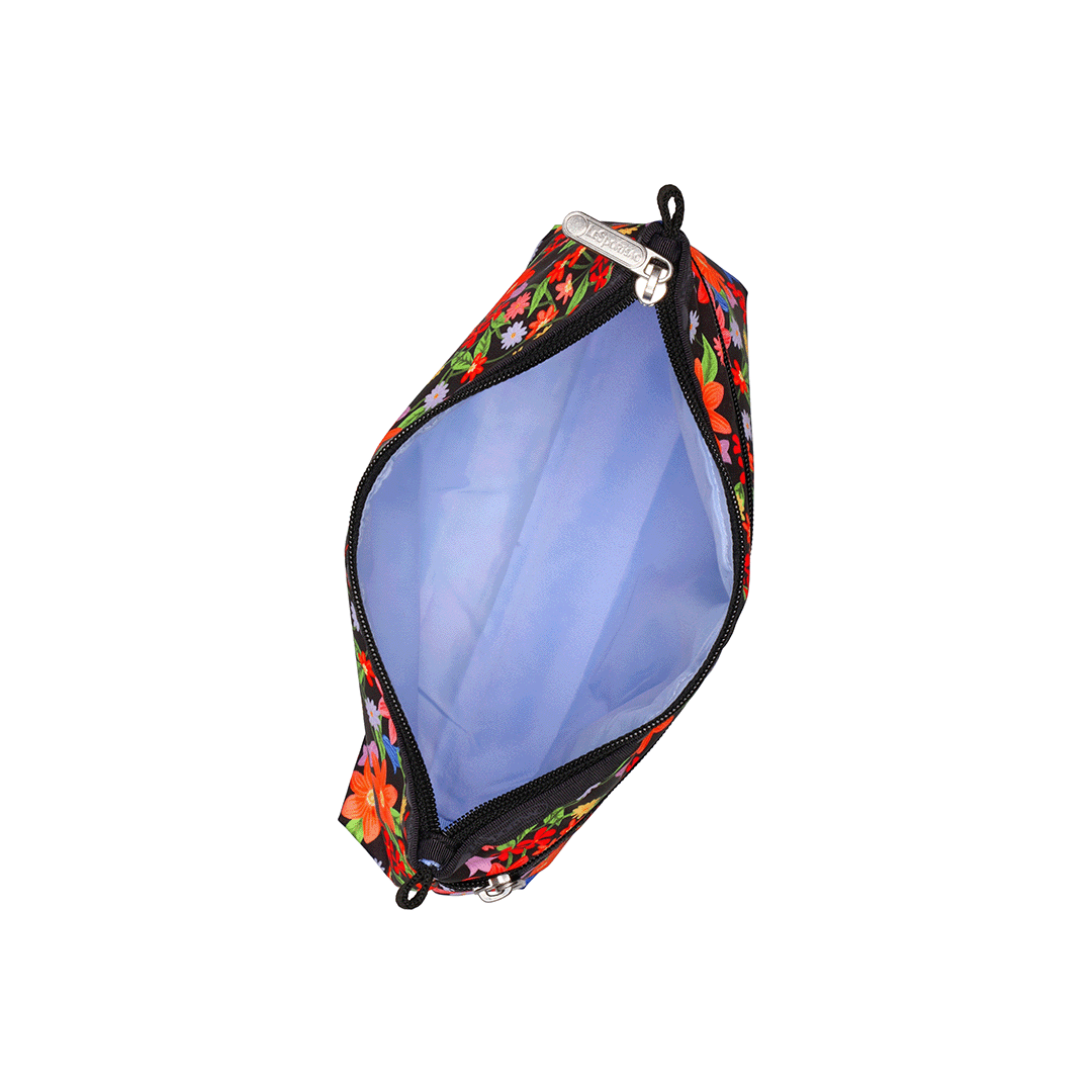 Painted Garden Cosmetic Clutch Pouch