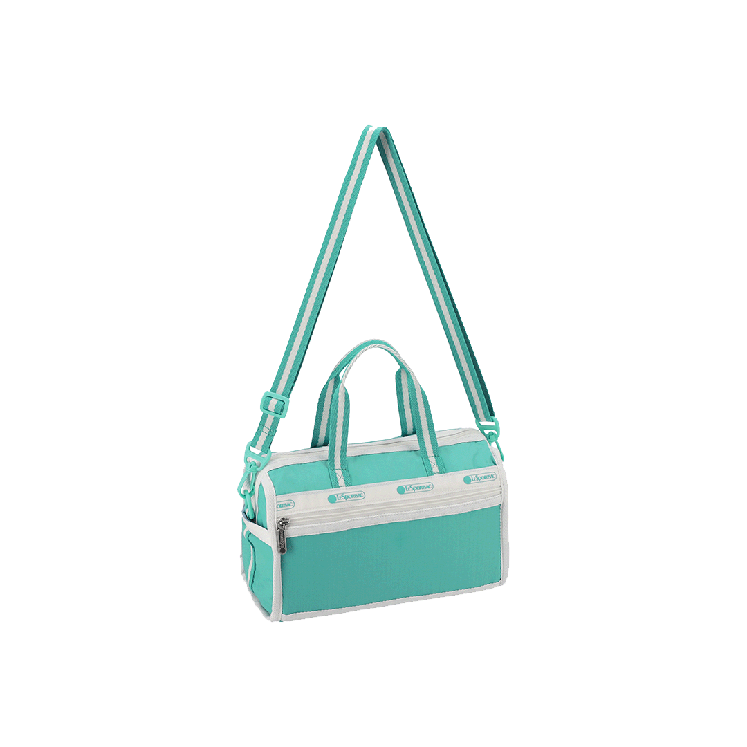 Spectator Sea Green Deluxe Mini Duffel Crossbody Bag