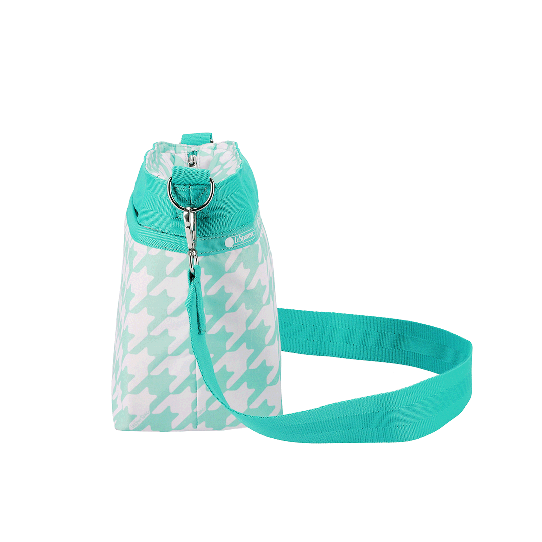 LeSportsac Willow Check Small Bucket Crossbody Bag