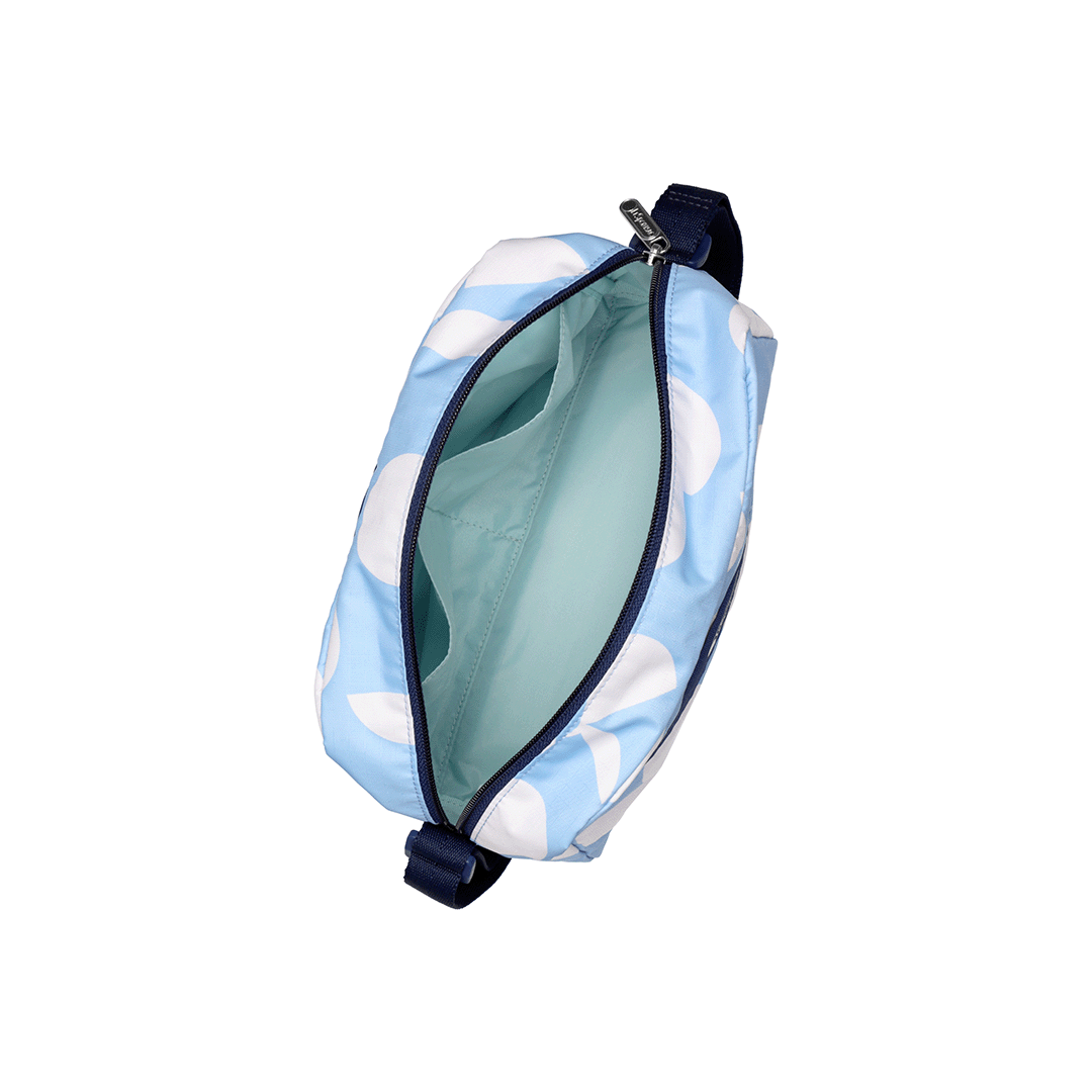 Geometric Sky Daniella Crossbody Bag