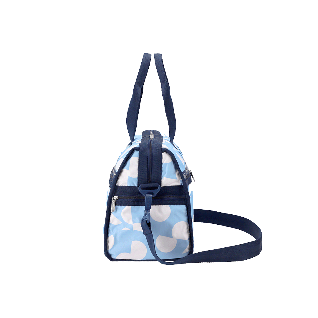 Geometric Sky Deluxe Med Weekender Travel Bag
