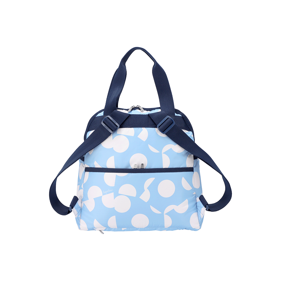 Geometric Sky Double Trouble Backpack