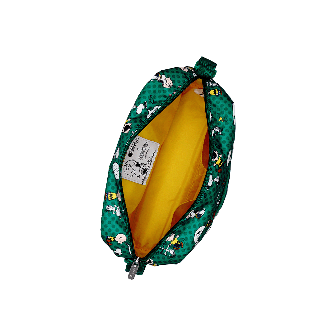 Peanut Pals Green Daniella Crossbody Bag