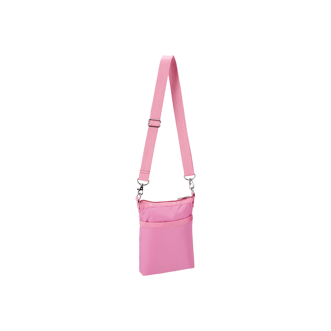 Cashmere Rose 3 Zip Crossbody Bag