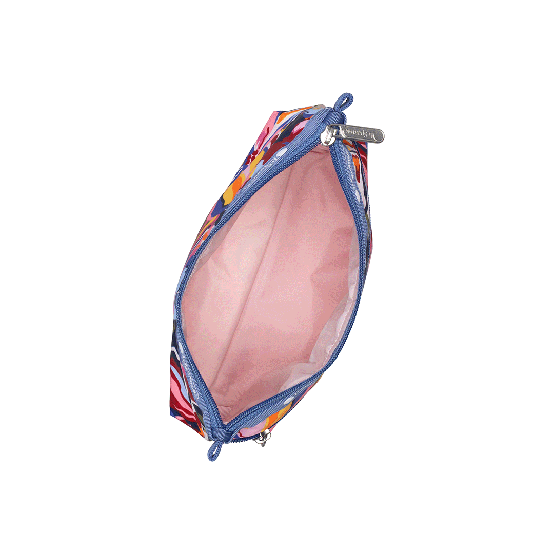 Autumn Floral Cosmetic Clutch Pouch