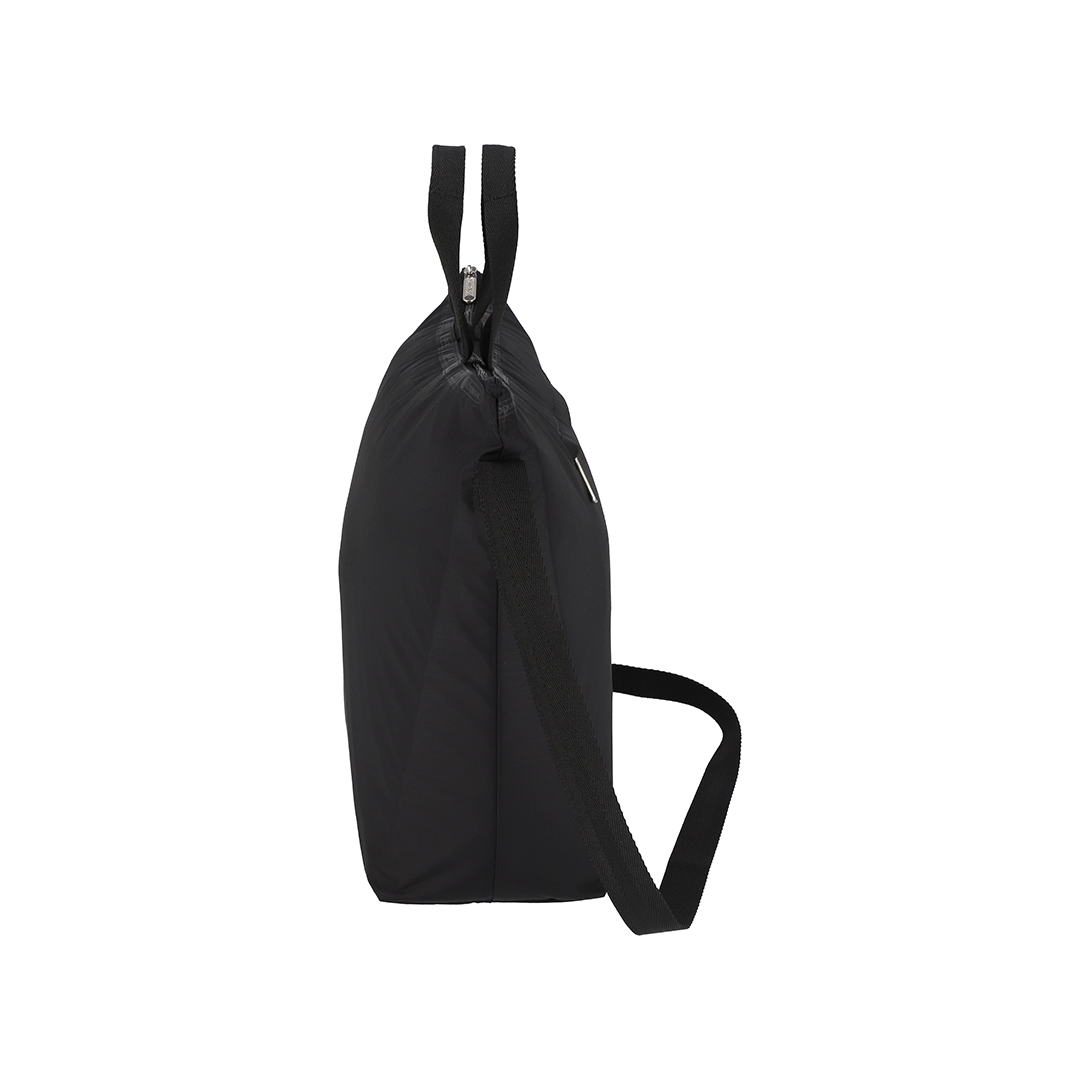 Recycled Black Deluxe Easy Carry Tote Bag