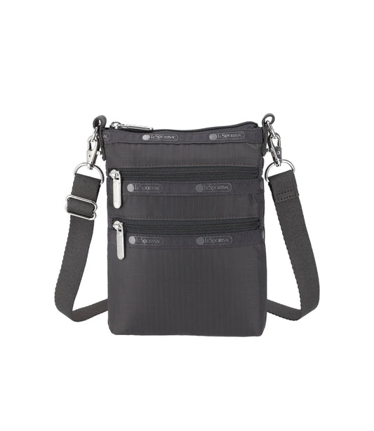 3 Zip Crossbody Thunder