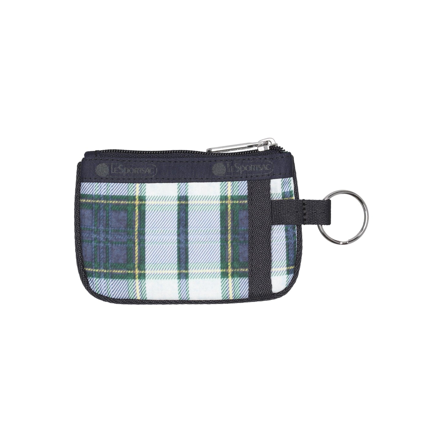 Deep Blue Tartan Key Cardholder